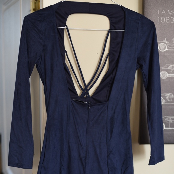 Paloma Suede Bodysuit - Picture 2 of 3